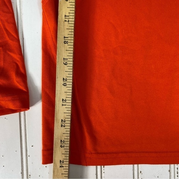 Polo 67 Ralph Lauren Shirt Mens M Orange Performance Long Sleeve Active - Picture 10 of 12